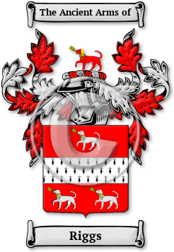 Riggs Family Crest Download (jpg) Legacy Series - 150 DPI