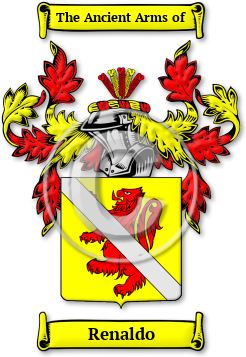 Renaldo Family Crest Download (jpg) Legacy Series - 150 DPI