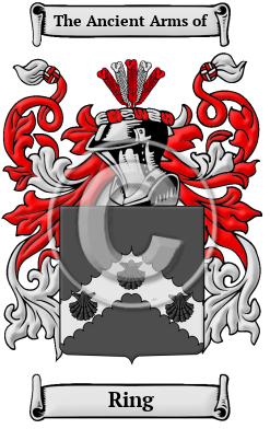 Ring Family Crest/Coat of Arms