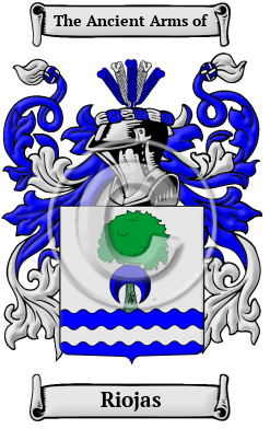 Riojas Family Crest/Coat of Arms