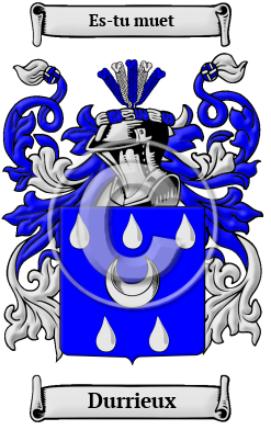 Durrieux Family Crest/Coat of Arms