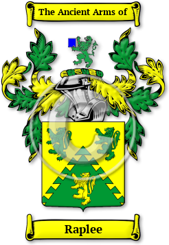 Raplee Family Crest Download (jpg) Legacy Series - 150 DPI