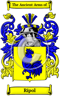 Ripol Family Crest/Coat of Arms