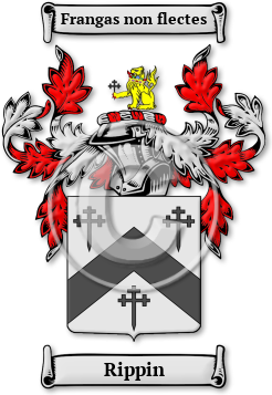 Rippin Family Crest Download (jpg) Legacy Series - 150 DPI