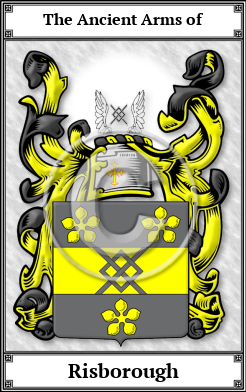 Risborough Family Crest Download (JPG) Book Plated - 600 DPI