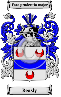 Reasly Family Crest/Coat of Arms