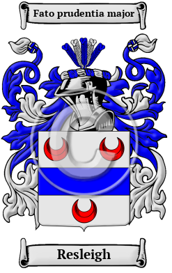 Resleigh Family Crest/Coat of Arms
