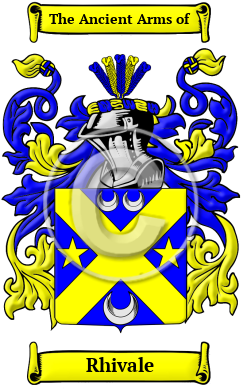 Rhivale Family Crest/Coat of Arms