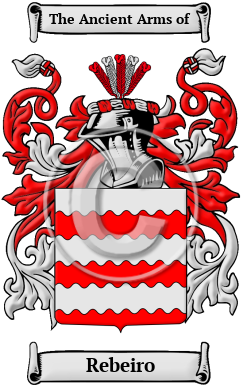 Rebeiro Family Crest/Coat of Arms