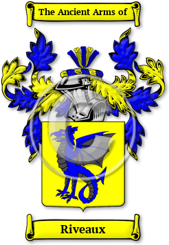 Riveaux Family Crest Download (jpg) Legacy Series - 150 DPI