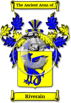 Riverain Family Crest Download (jpg) Legacy Series - 150 DPI