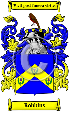 Robbins Family Crest/Coat of Arms