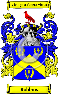 Robbins Family Crest/Coat of Arms