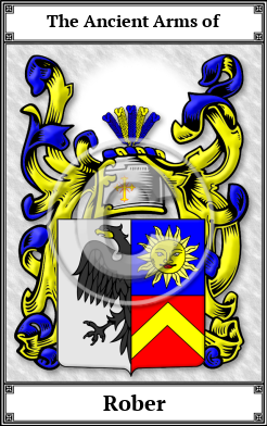 Rober Family Crest Download (JPG)  Book Plated - 150 DPI