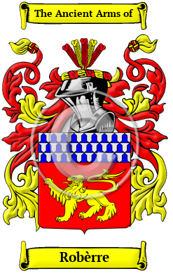 Robèrre Family Crest/Coat of Arms