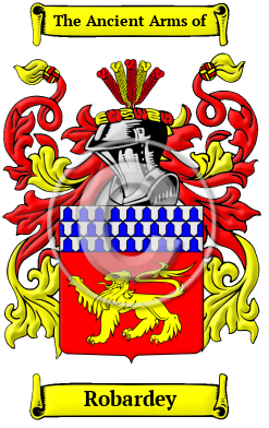 Robardey Family Crest/Coat of Arms