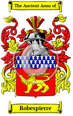 Robespierre Family Crest/Coat of Arms