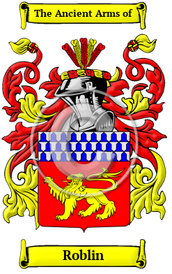 Roblin Family Crest/Coat of Arms