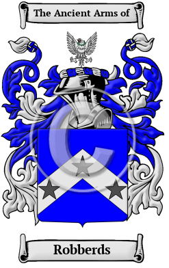 Robberds Family Crest/Coat of Arms