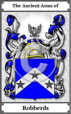 Robberds Family Crest Download (JPG) Book Plated - 300 DPI