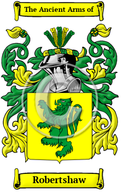 Robertshaw Family Crest/Coat of Arms