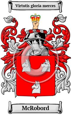 McRobord Family Crest/Coat of Arms