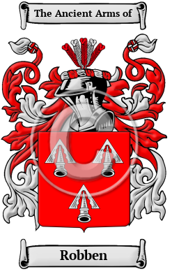 Robben Family Crest/Coat of Arms