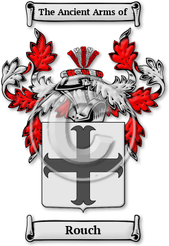 Rouch Family Crest Download (JPG) Legacy Series - 600 DPI