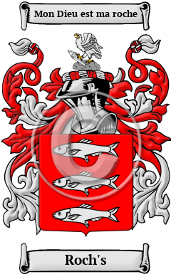 Roch's Family Crest/Coat of Arms
