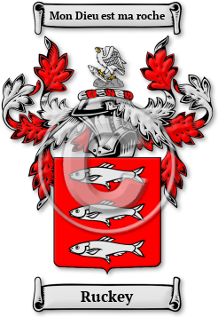 Ruckey Family Crest Download (jpg) Legacy Series - 150 DPI