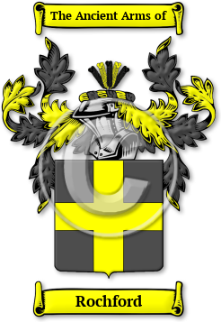 Rochford Family Crest Download (jpg) Legacy Series - 150 DPI