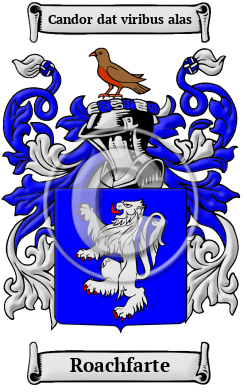 Roachfarte Family Crest/Coat of Arms