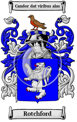 Rotchford Family Crest/Coat of Arms