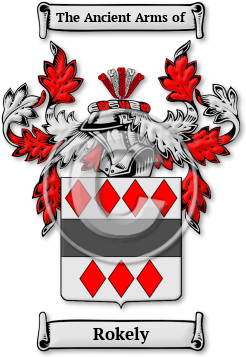 Rokely Family Crest Download (jpg) Legacy Series - 150 DPI