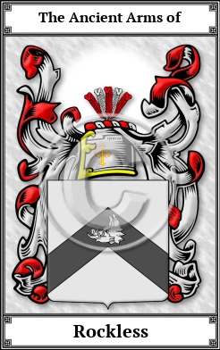 Rockless Family Crest Download (JPG)  Book Plated - 150 DPI