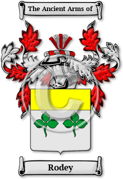 Rodey Family Crest Download (JPG) Legacy Series - 600 DPI
