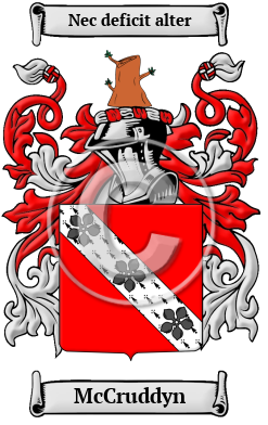 McCruddyn Family Crest/Coat of Arms
