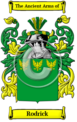 Rodrick Family Crest/Coat of Arms