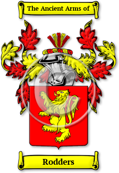 Rodders Family Crest Download (jpg) Legacy Series - 150 DPI