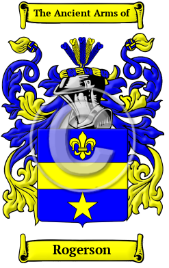 Rogerson Family Crest/Coat of Arms