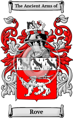 Rove Family Crest/Coat of Arms