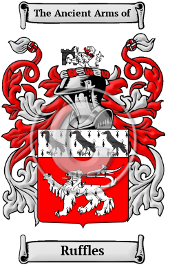 Ruffles Family Crest/Coat of Arms