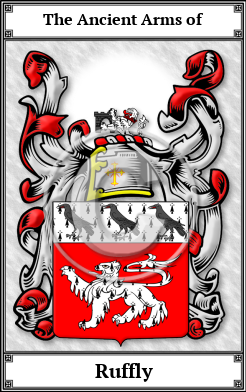 Ruffly Family Crest Download (JPG)  Book Plated - 150 DPI