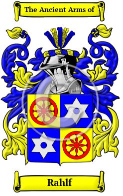 Rahlf Family Crest/Coat of Arms