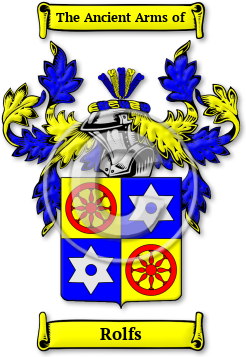 Rolfs Family Crest Download (jpg) Legacy Series - 150 DPI