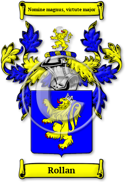 Rollan Family Crest Download (JPG) Legacy Series - 600 DPI