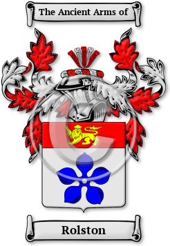 Rolston Family Crest Download (JPG) Legacy Series - 600 DPI
