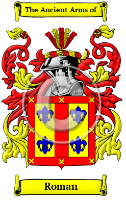 Roman Name Meaning, Family History, Family Crest & Coats of Arms