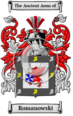 Romanowski Family Crest/Coat of Arms