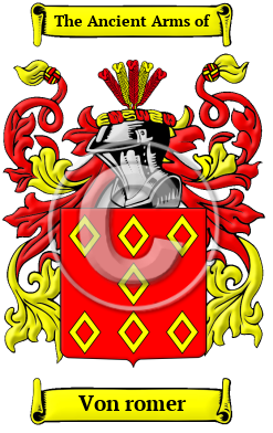 Von romer Family Crest/Coat of Arms